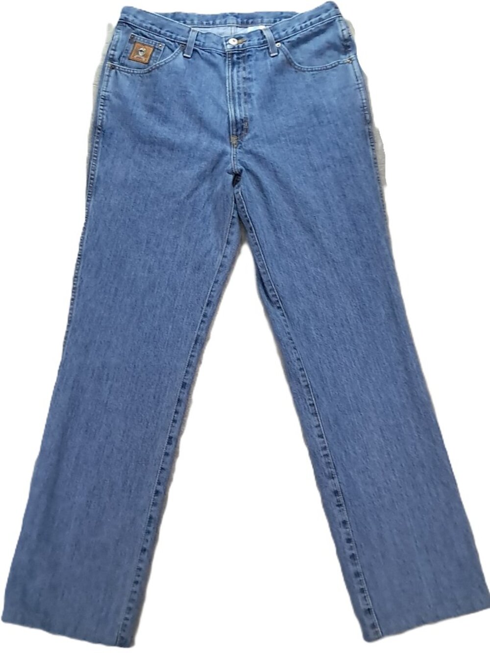 Cinch Bronze Label Jean Men 36x34, Tag 36x36 Blue Denim Slim Fit Western